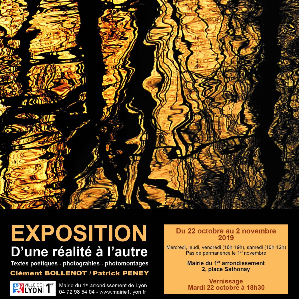 Exposition d'une réalité à l'autre, Lyon, octobre-novembre 2019