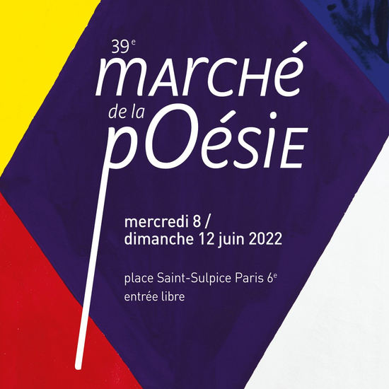 Marché de la poésie, Paris, juin 2022