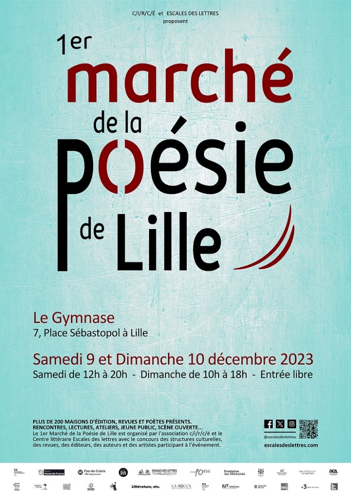 Marché de la poésie de Lille