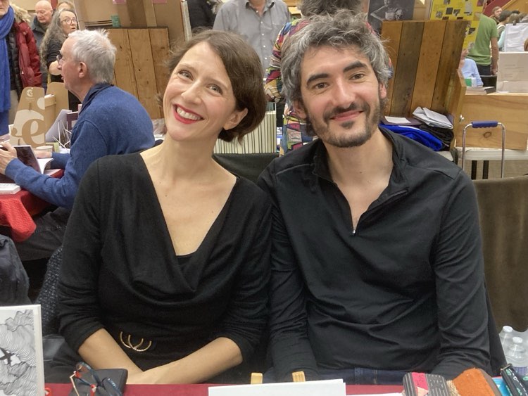 Samantha Barendson Clément Bollenot Marché de la poésie Lille Le chat polaire