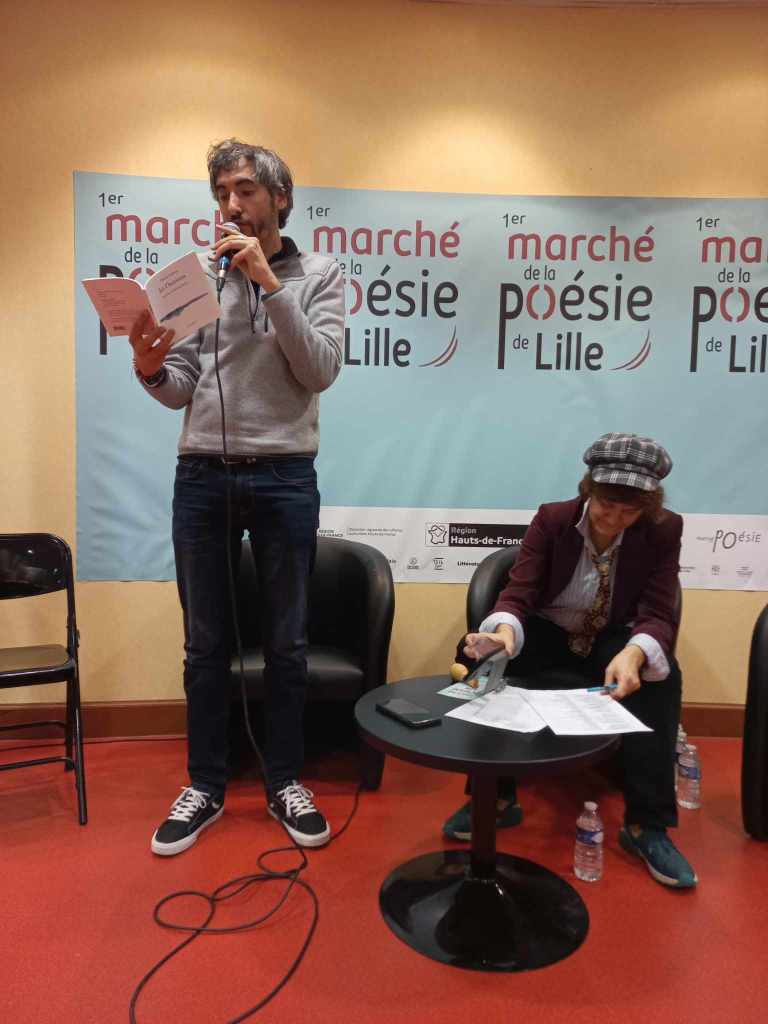 Clément Bollenot Marché de la poésie de Lille
