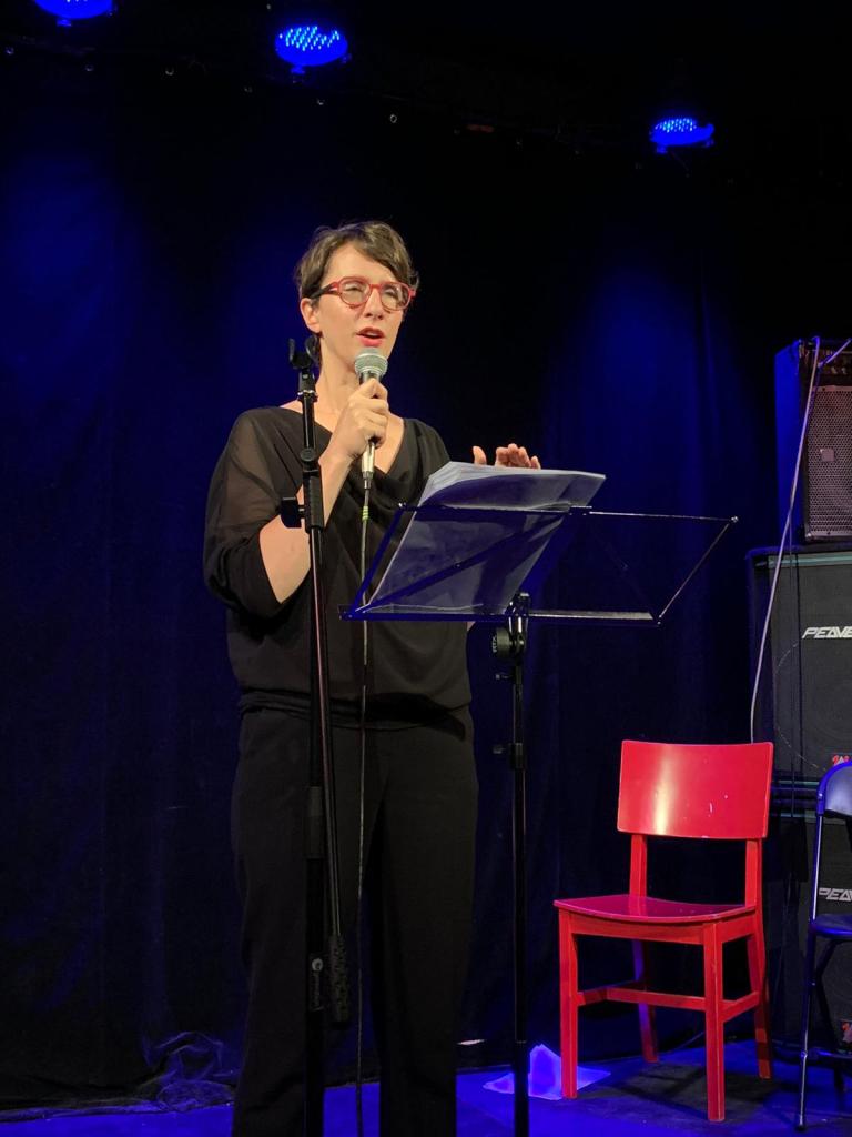 Samantha Barendson, lecture Ici et ailleurs, Agend'arts