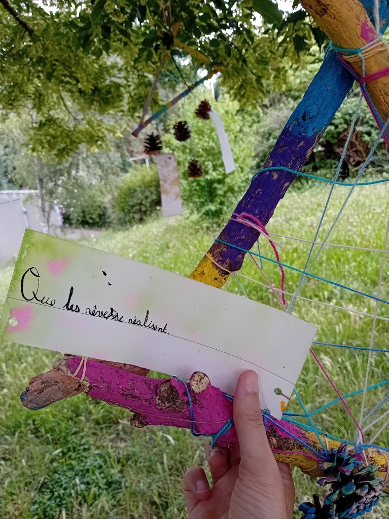 108 vœux Mélanie Leblanc, projet de poésie à l'école