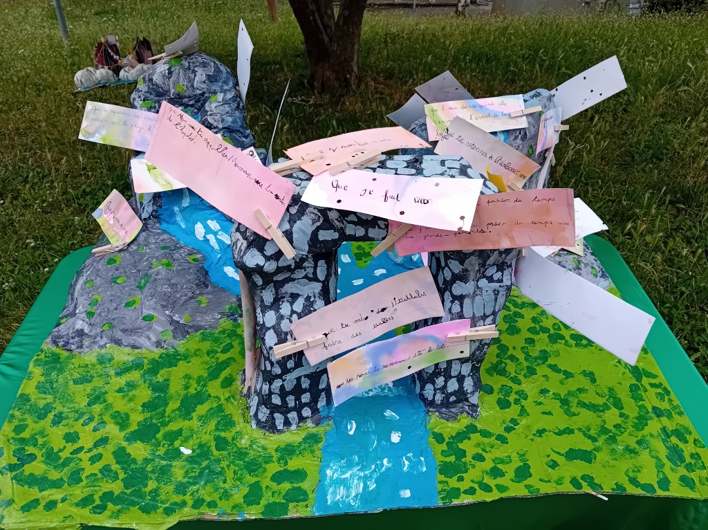 108 vœux Mélanie Leblanc, projet de poésie à l'école