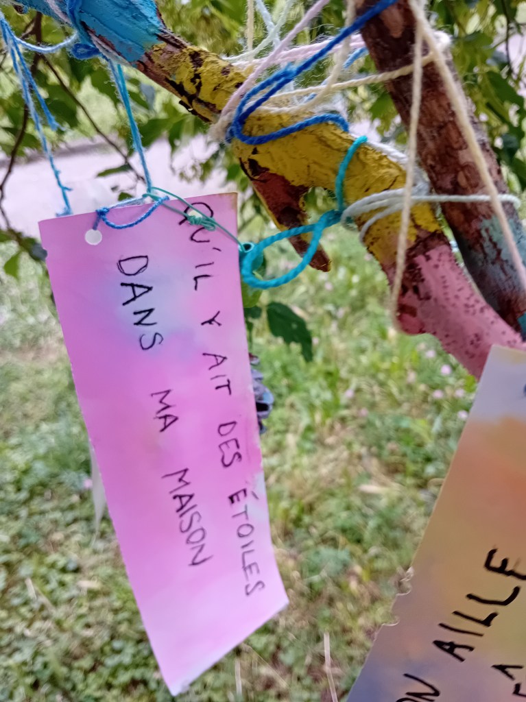 108 vœux Mélanie Leblanc, projet de poésie à l'école