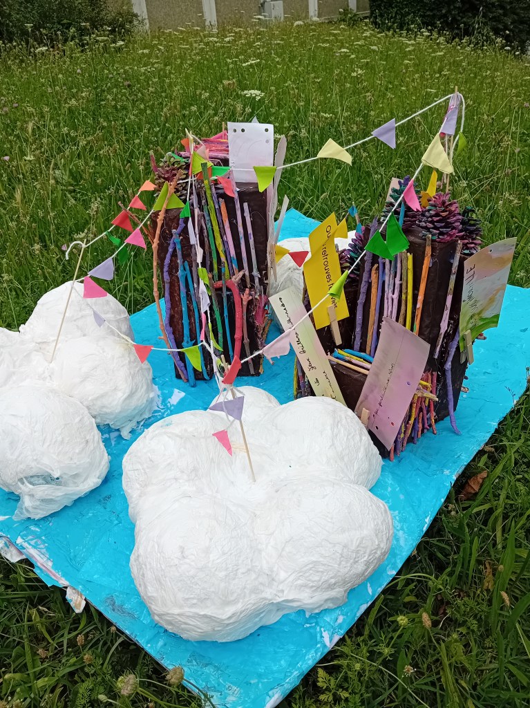 108 vœux Mélanie Leblanc, projet de poésie à l'école