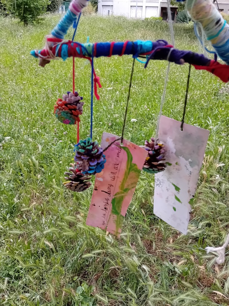 108 vœux Mélanie Leblanc, projet de poésie à l'école