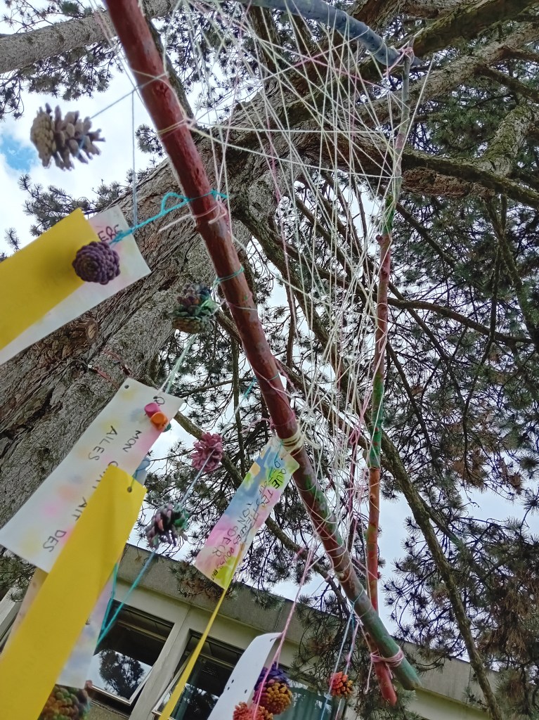 108 vœux Mélanie Leblanc, projet de poésie à l'école