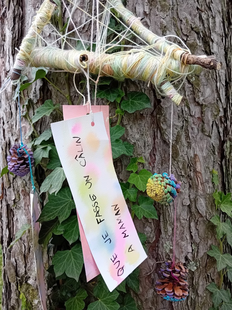 108 vœux Mélanie Leblanc, projet de poésie à l'école