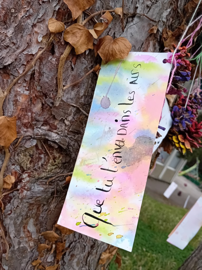 108 vœux Mélanie Leblanc, projet de poésie à l'école