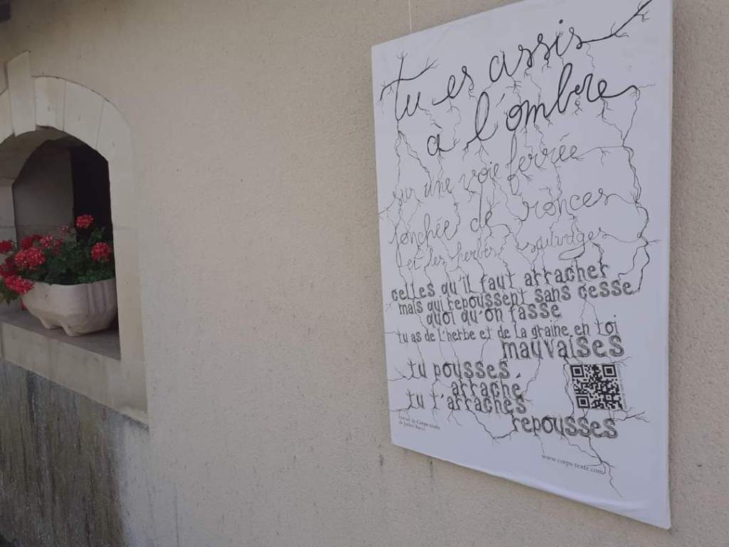 Exposition poétique Rencontres estivales de la Velouse