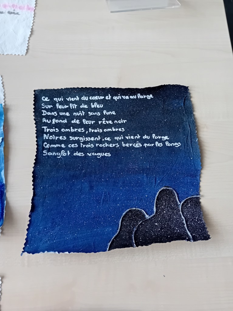 Prix Pierre Dhainaut du Livre d'artiste, réalisation des élèves