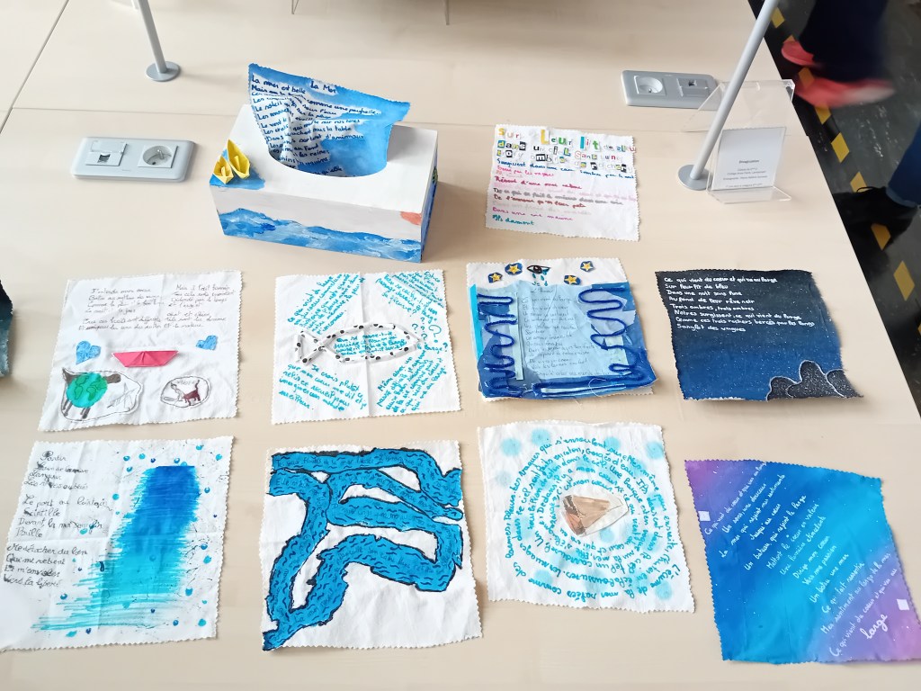 Prix Pierre Dhainaut du Livre d'artiste, réalisation des élèves