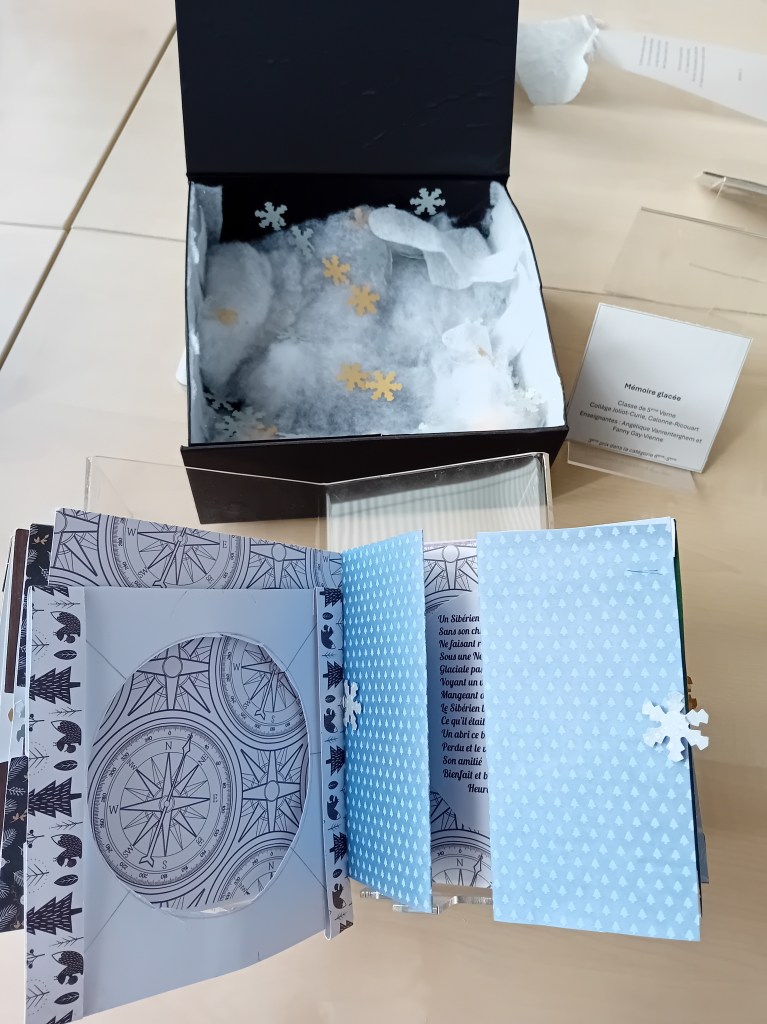 Prix Pierre Dhainaut du Livre d'artiste, réalisation des élèves