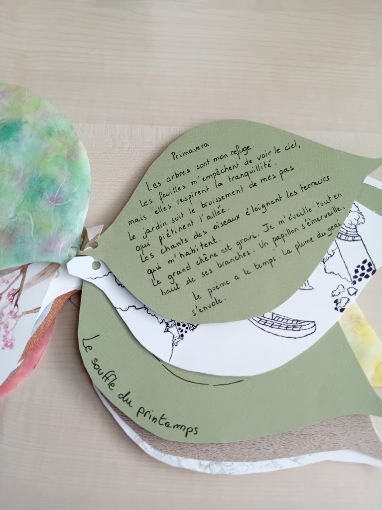 Prix Pierre Dhainaut du Livre d'artiste, réalisation des élèves