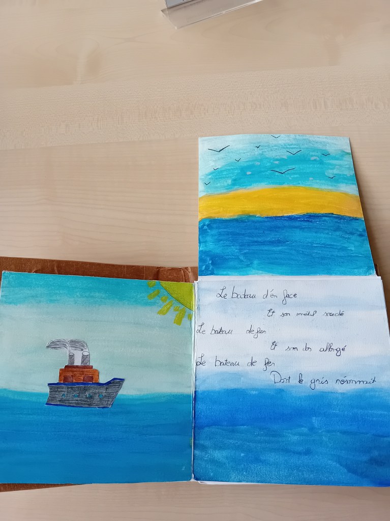 Prix Pierre Dhainaut du Livre d'artiste, réalisation des élèves