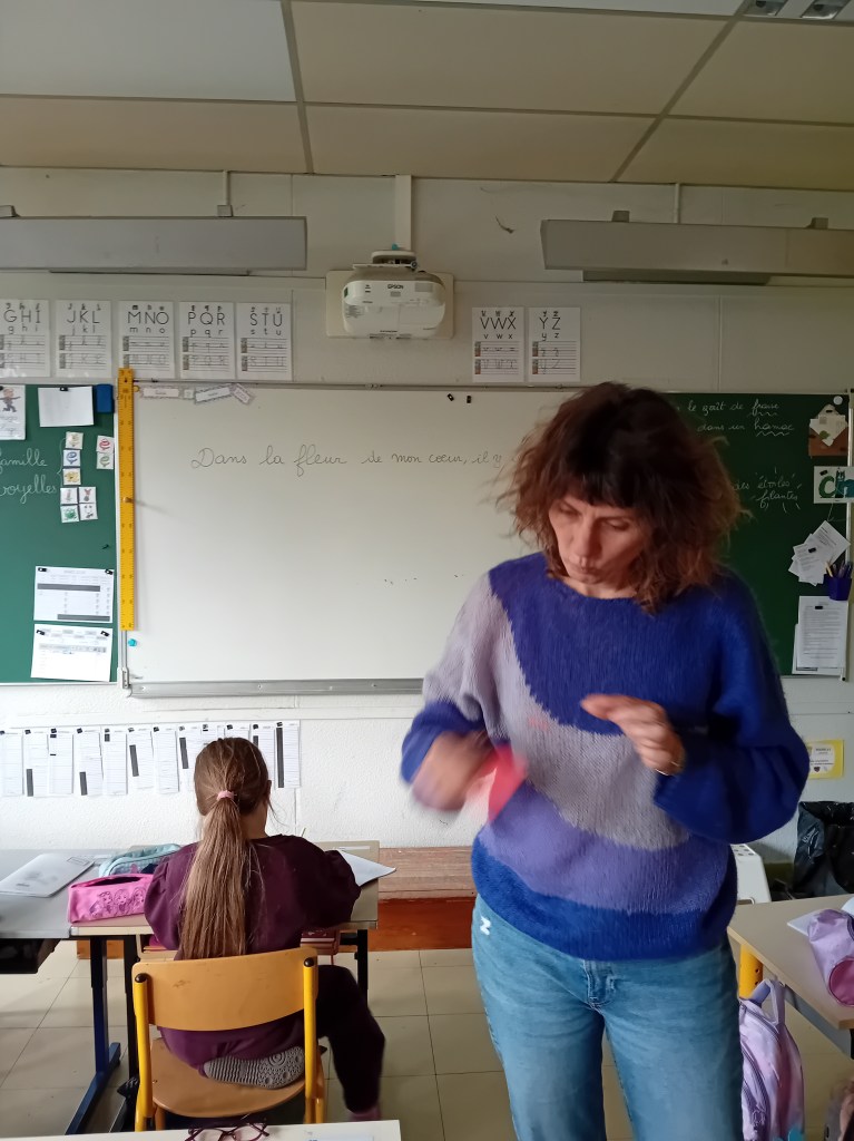 Mélanie Leblanc intervention scolaire