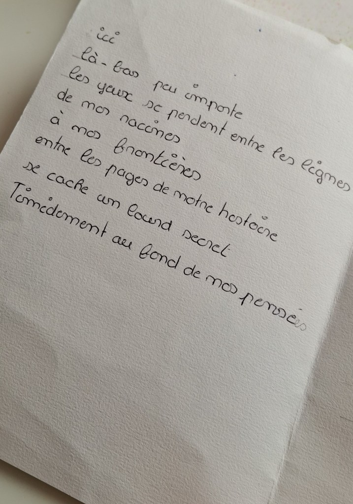 Ici l'horizon Clément Bollenot par la classe de 5e