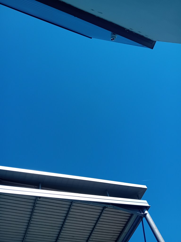 Ciel bleu canicule, Lyon, juillet 2026