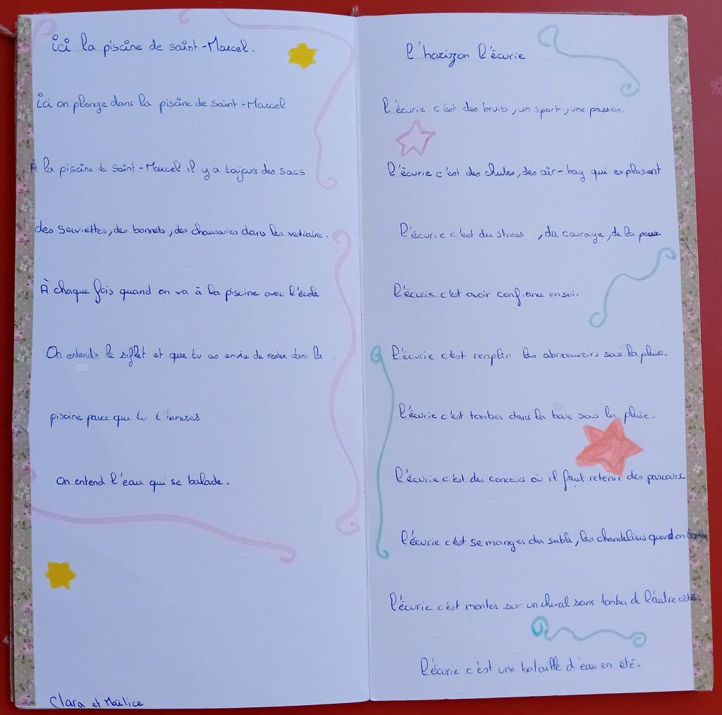 Projet poésie en classe de 5e