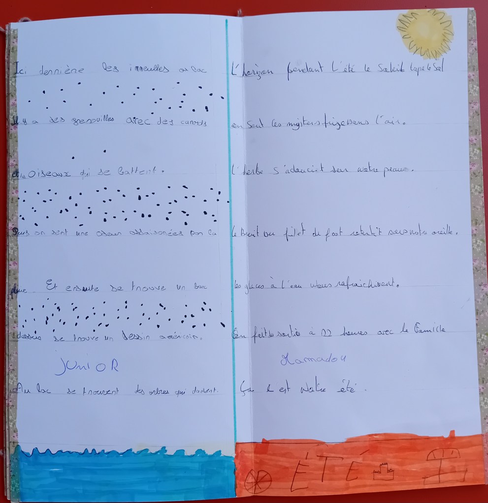 Projet poésie en classe de 5e